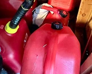 Plastic Gas cans