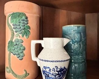 terracotta wine chiller and pitchers