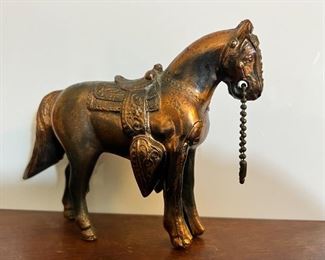 Vintage Metal horse. (small)