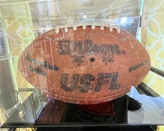 Signed football