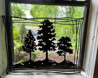 Metal wall hanging
