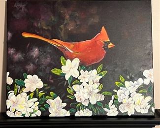 Cardinal painting