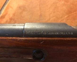 Mosin–Nagant rifle (7.62x54R) (USSR) close-up