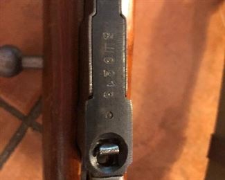 Mosin–Nagant rifle 7.62x54R (bottom view)