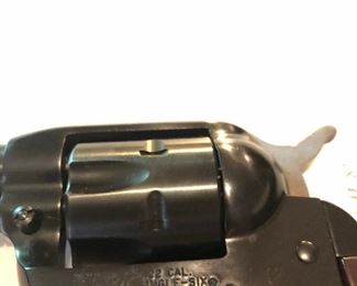 Ruger .22 Cal Single Six revolver close-up