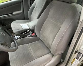 Toyota Camry interior