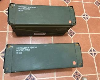 Ammunition boxes