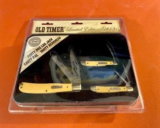 Old Timer Knife gift set