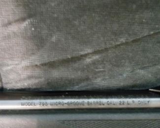 Marlin Model 795 SemiAuto Rimfire Rifle closeup