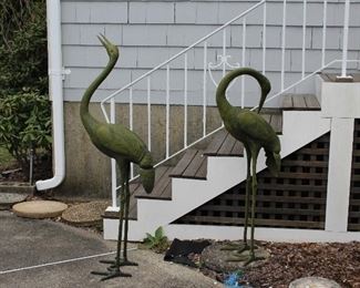 **** OUTSTANDING **** P. J. MENE CRANE SCULPTURES