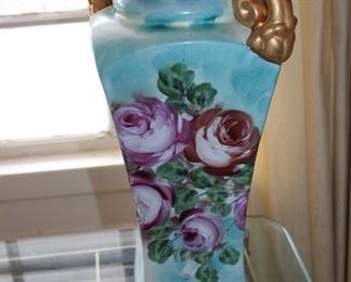 PAIR OF LIMOGE VASES