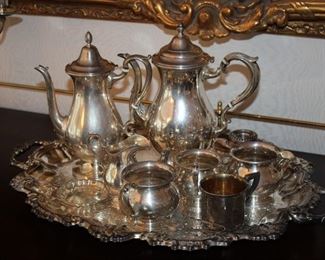 STERLING AND SILVER PLATE ITEMS