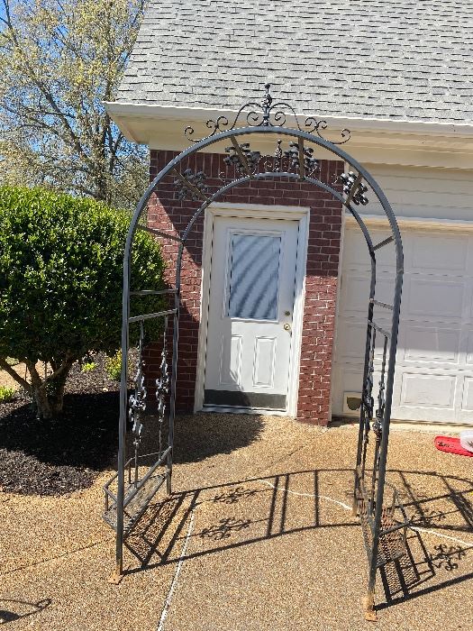 Wrought Iron Arch $500