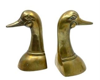 Lot 036
Mid Century Brass Bookends