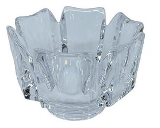 Lot 038
Orrefors 'Corona' Post Modern Small Crystal Bowl