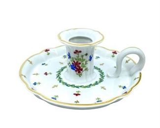 Lot 077
Haviland Limoges France Toulon Pattern Chamberstick Candle Holder