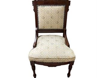 Lot 144
Eastlake Victorian Parlor Chair