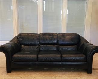 Midnight Blue 3-Cushion Sofa, 2 of 3 in Set