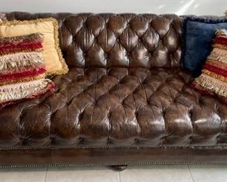 Chesterfield Tufted & Studded Sofa