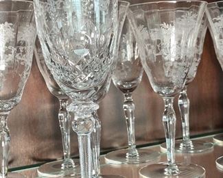 Group of Assorted Crystal Stemware