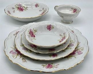 91 Piece German Edelstein China Dinnerware