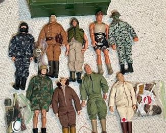 Group of GI Joe Action Figures & Accessories
