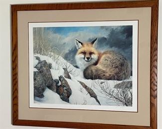 Nancy Glazier Fox Signed Print