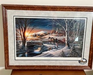 Terry Redlin "Almost Home" Signed Print