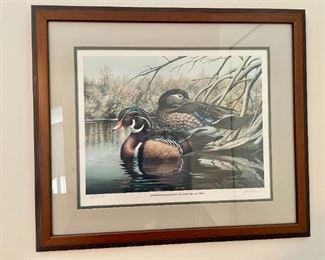 Duck Unlimited Signed Print