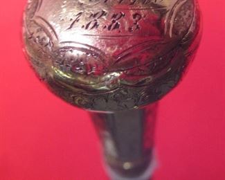 Gold, Silver and carved canes