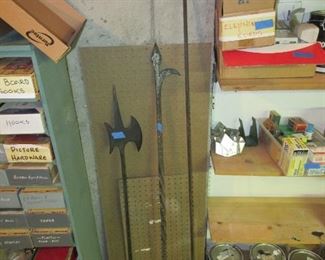 Wrought Iron Accessories and weapons