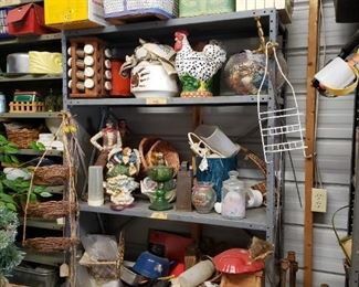 tons of stuff to fill up your antique booth! Lots of 70's decor