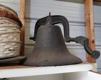antique bell cast iron