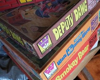 vintage games and puzzles
