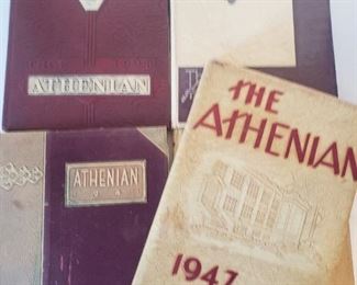 vintage yearbooks!