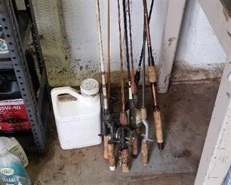 fishing poles