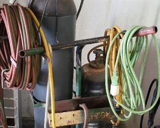 oxygen acetylene torch set