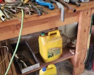 several work benches