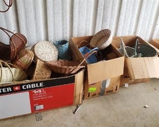 hundreds of baskets