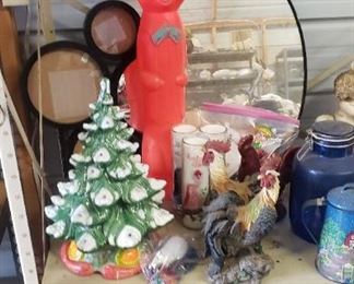 light up ceramic tree