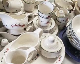 Christmas China, 3 different patterns