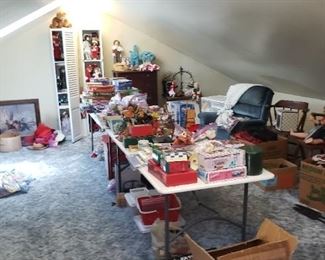 upstairs is full too