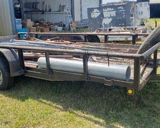 16' pipe trailer