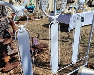 outdoor white wrought iron bedframe 50 off