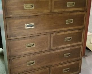 Campaign chest by West Michigan Furniture, Holland