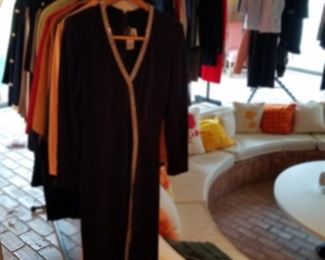 Clothing, designer clothing, vintage clothing, an entire room of clothing