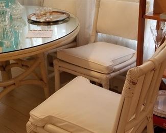 Ficks Reed table and chairs