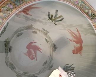 Inside of Koi bowl