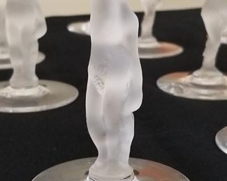 Bayles Bacchus glasses from France