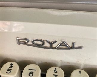 Vintage Royal typewriter